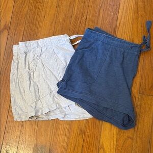 2 pair of sleepware shorts